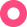 Elemento gráfico de círculo rosa con centro blanco